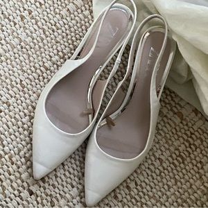 Zara kitten Heals, white